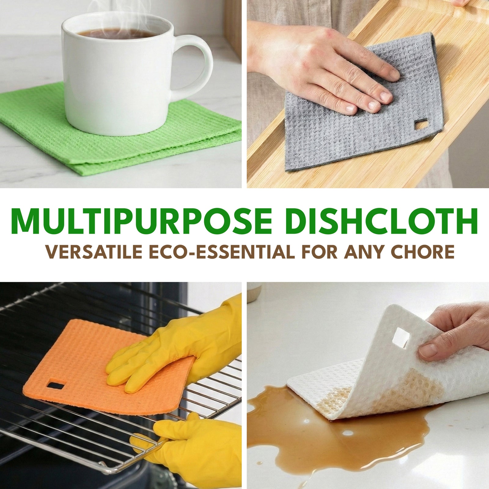 Eco Swedish Dishcloths  - Multicolor