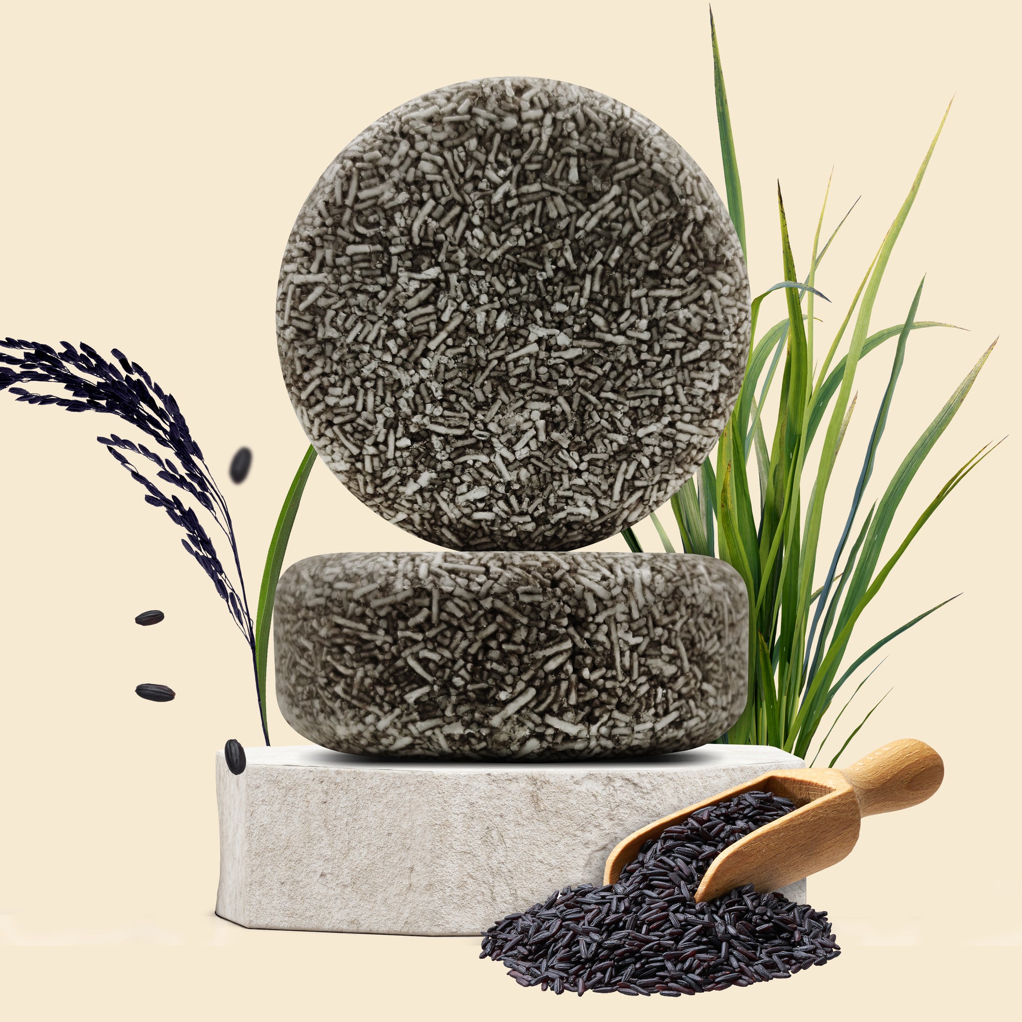 Black Rice Water Shampoo Bar (4.04 oz)