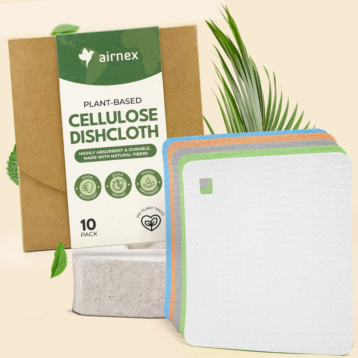 Eco Swedish Dishcloths  - Multicolor